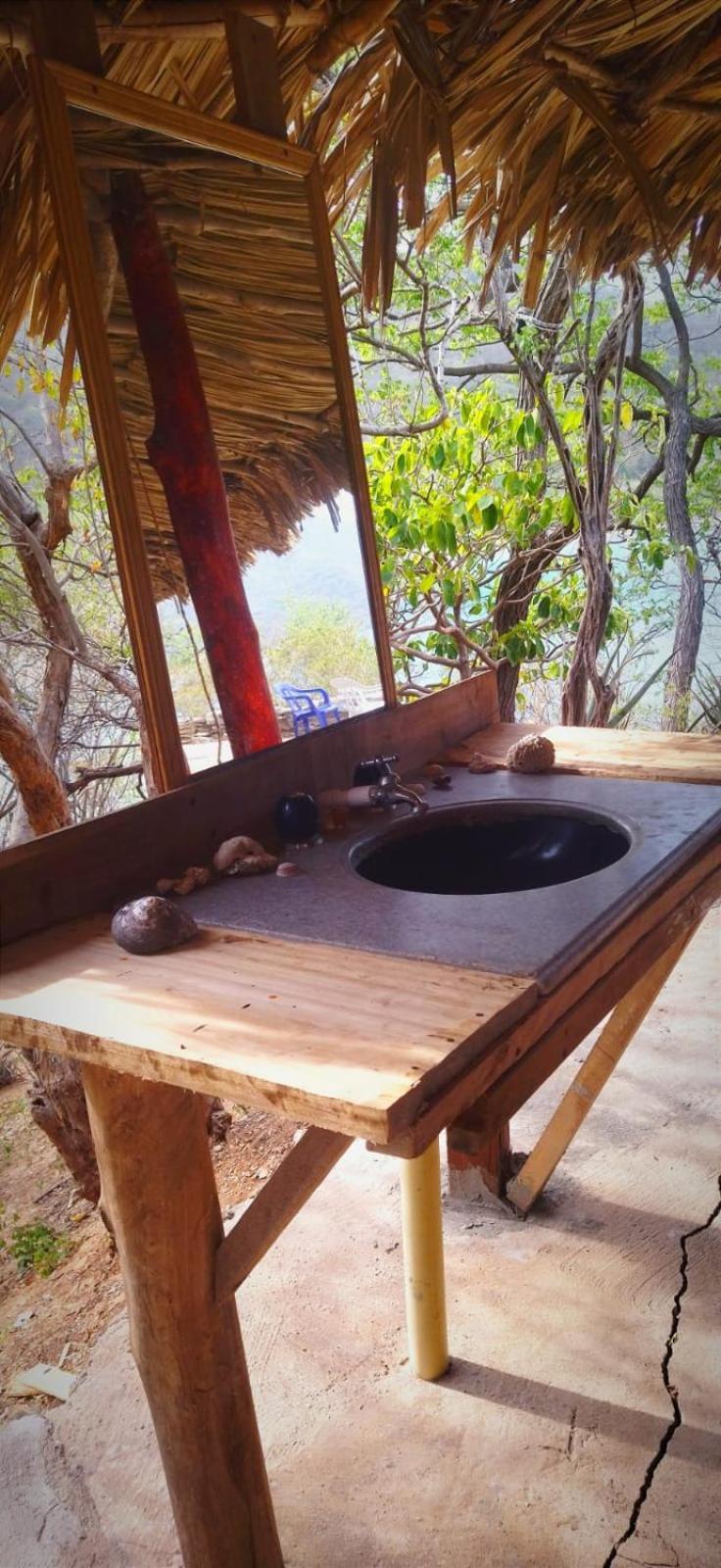 Hotel Mirador Playa Cristal Tayrona Nenguange Esterno foto